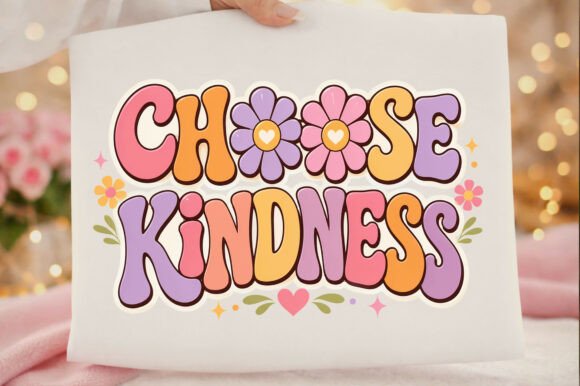 Download Choose Kindness Retro Back to School Png - Kindness Collection