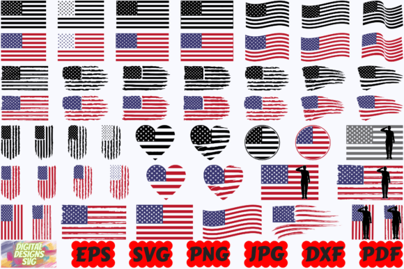 Download 4th of July Flag SVG | American Flag SVG - Premium Resources