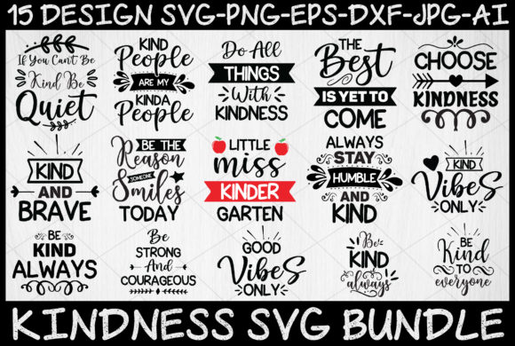 Download Kindness SVG Bundle - Kindness Collection