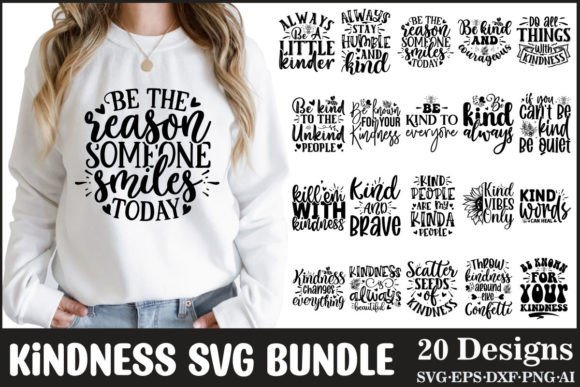 Download Kindness SVG Bundle Designs - Kindness Collection