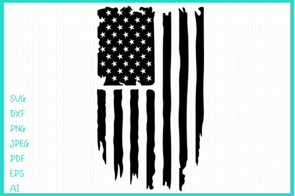 Download Distressed USA Flag Svg - Usa Collection