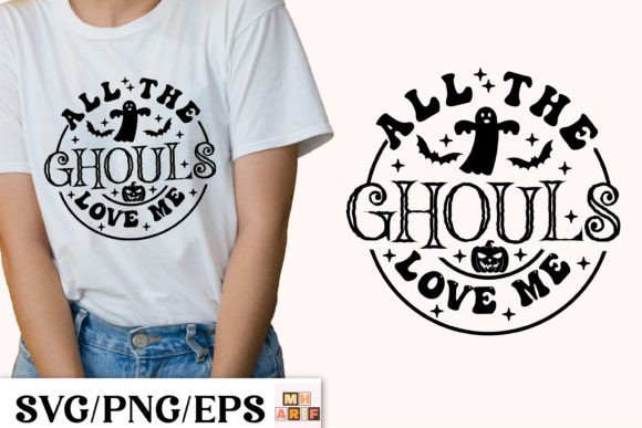 Download All the Ghouls Love Me SVG Design - Love me svg Collection