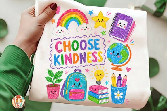 Download Choose Kindness Back to School Shirt Png - Kindness Collection