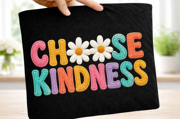 Download Choose Kindness Faux Yarn Floral Png - Kindness Collection